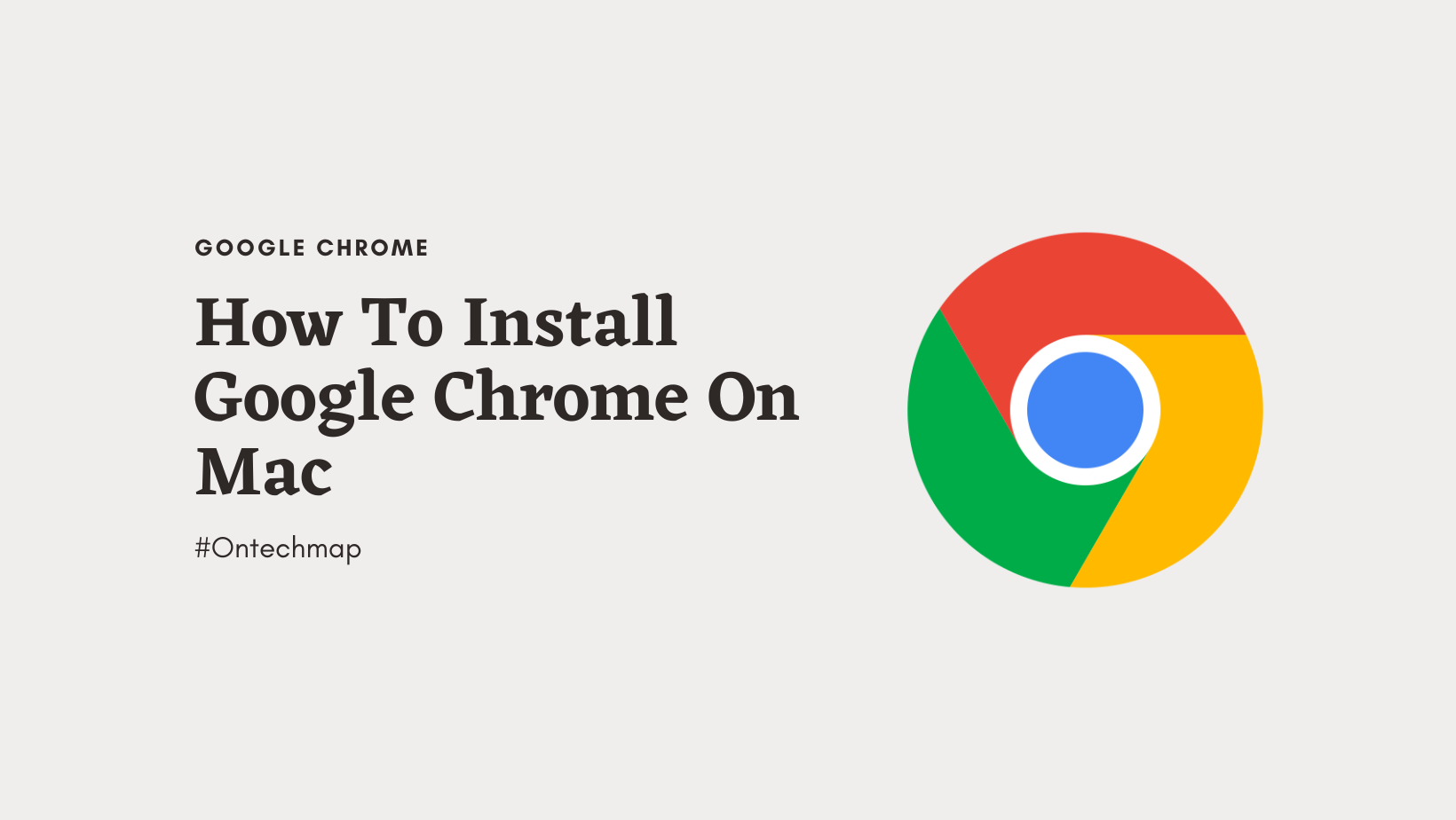 installing google chrome on mac
